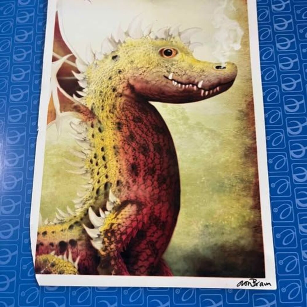 Aaron Blaise Dragon Art Print